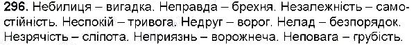 Вправа 296 українська мова 6 клас Глазова 2014