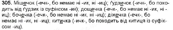 Вправа 305 українська мова 6 клас Глазова 2014