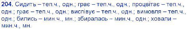 Вправа 204 українська мова 6 клас Єрмоленко 2014