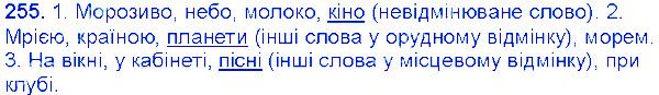 Вправа 255 українська мова 6 клас Єрмоленко 2014