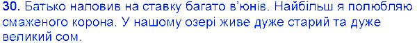 Вправа 30 українська мова 6 клас Єрмоленко 2014