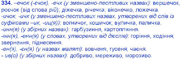 Вправа 334 українська мова 6 клас Єрмоленко 2014