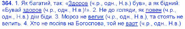 Вправа 364 українська мова 6 клас Єрмоленко 2014