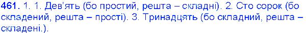 Вправа 461 українська мова 6 клас Єрмоленко 2014