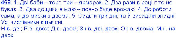 Вправа 468 українська мова 6 клас Єрмоленко 2014