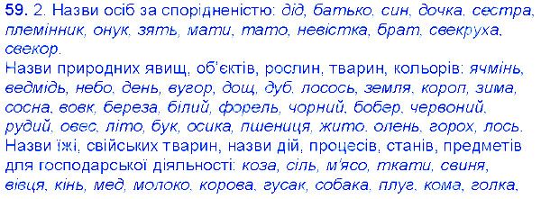 Вправа 59 українська мова 6 клас Єрмоленко 2014
