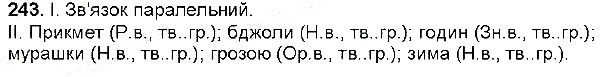 Вправа 243 українська мова 6 клас Заболотний 2014