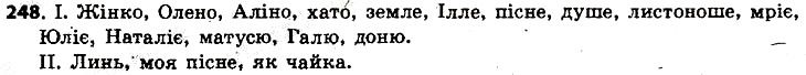 Вправа 248 українська мова 6 клас Заболотний 2014