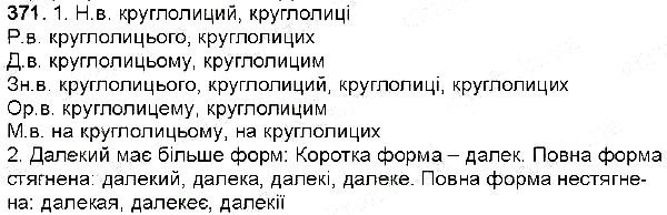 Вправа 371 українська мова 6 клас Заболотний 2014