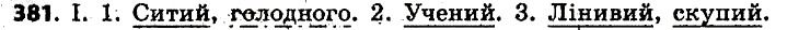 Вправа 381 українська мова 6 клас Заболотний 2014