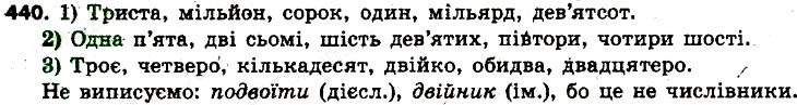 Вправа 440 українська мова 6 клас Заболотний 2014