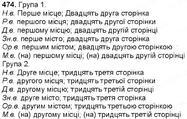Вправа 474 українська мова 6 клас Заболотний 2014