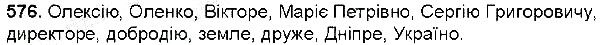 Вправа 576 українська мова 6 клас Заболотний 2014