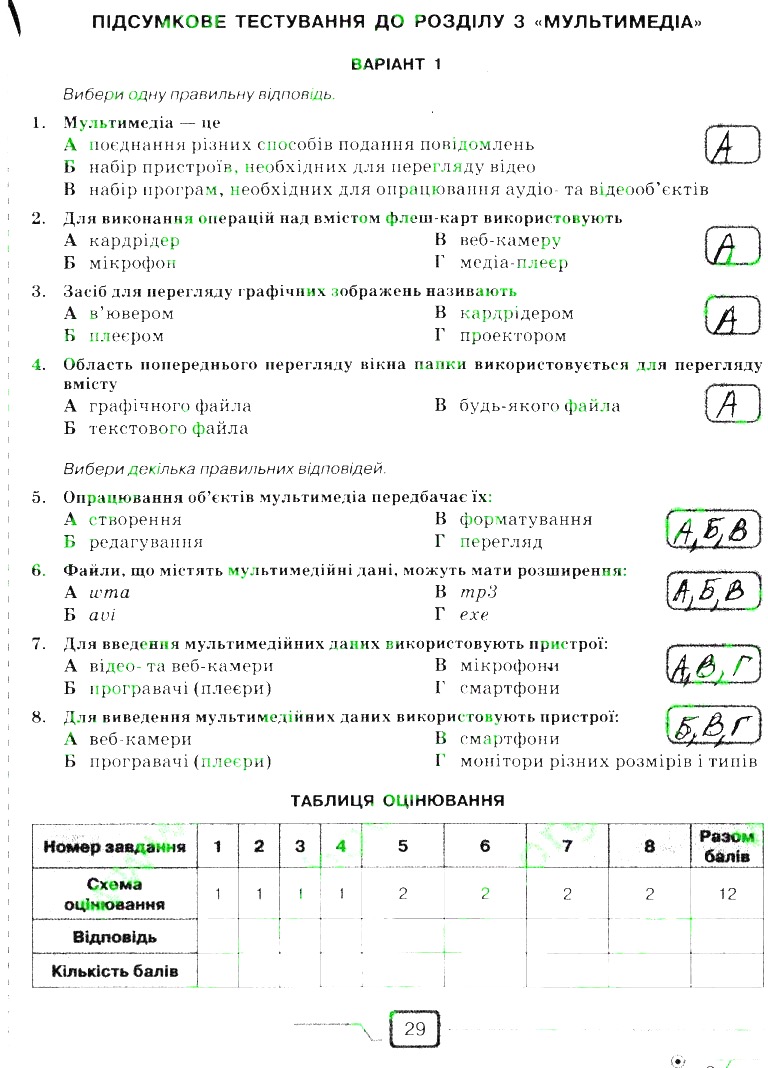Сторінка 29 інформатика 6 клас Морзе 2014