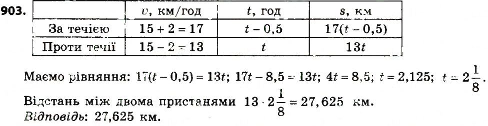 Вправа 903 алгебра 7 клас Бевз 2015