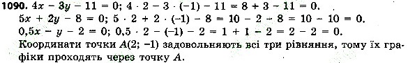 Вправа 1090 алгебра 7 клас Тарасенкова 2015
