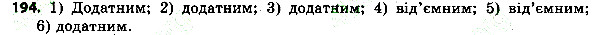 Вправа 194 алгебра 7 клас Тарасенкова 2015
