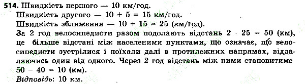 Вправа 514 алгебра 7 клас Тарасенкова 2015