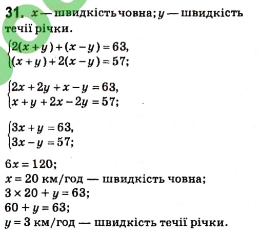 Завдання 31 алгебра 7 клас Тарасенкова 2015