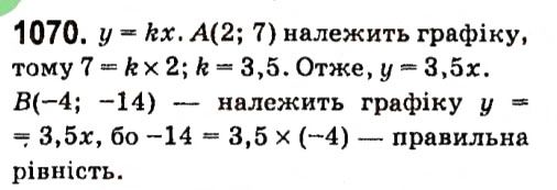 Вправа 1070 алгебра 7 клас Кравчук 2015