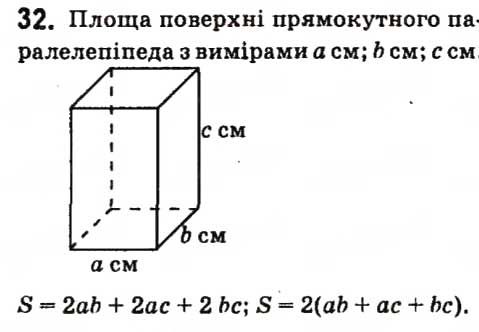 Вправа 32 алгебра 7 клас Кравчук 2015