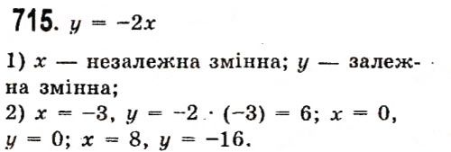 Вправа 715 алгебра 7 клас Істер 2015