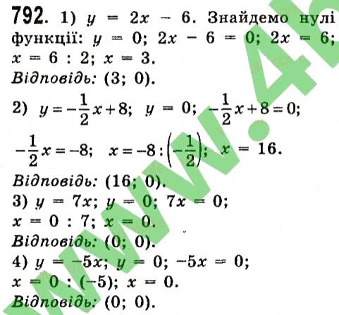Вправа 792 алгебра 7 клас Істер 2015