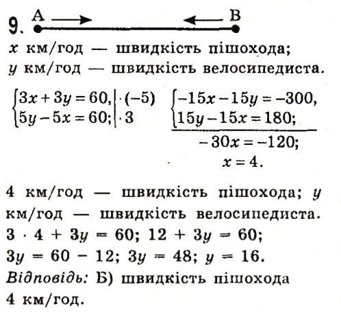 Завдання 9 Домашня самостійна робота 6 алгебра 7 клас Істер 2015
