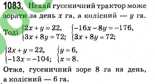 Вправа 1083 алгебра 7 клас Мерзляк 2015