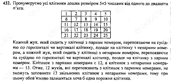 Вправа 432 алгебра 7 клас Мерзляк 2015