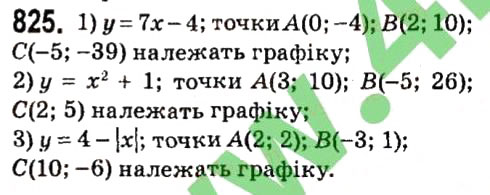 Вправа 825 алгебра 7 клас Мерзляк 2015