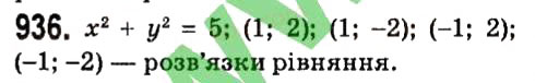 Вправа 936 алгебра 7 клас Мерзляк 2015