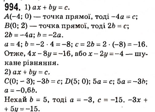 Вправа 994 алгебра 7 клас Мерзляк 2015