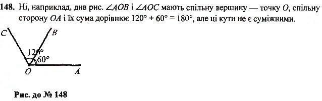 Вправа 148 геометрія 7 клас Тарасенкова, Будна 2015