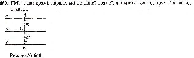 Вправа 660 геометрія 7 клас Тарасенкова, Будна 2015