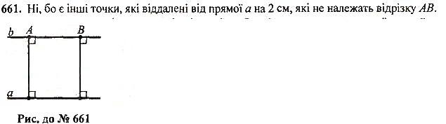 Вправа 661 геометрія 7 клас Тарасенкова, Будна 2015
