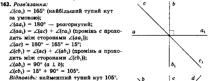 Вправа 162 геометрія 7 клас Єршова 2015
