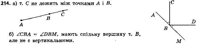 Вправа 214 геометрія 7 клас Єршова 2015