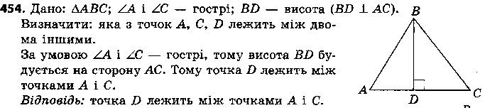 Вправа 454 геометрія 7 клас Єршова 2015