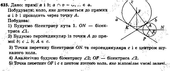 Вправа 635 геометрія 7 клас Єршова 2015