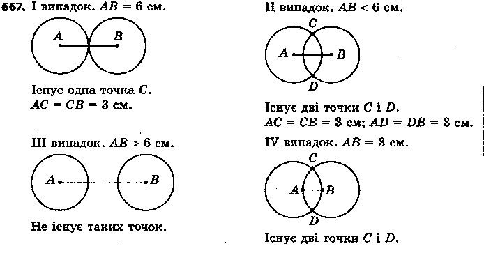 Вправа 667 геометрія 7 клас Єршова 2015
