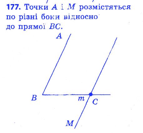Вправа 177 геометрія 7 клас Істер 2015