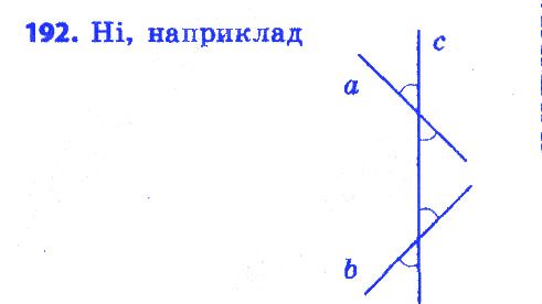 Вправа 192 геометрія 7 клас Істер 2015