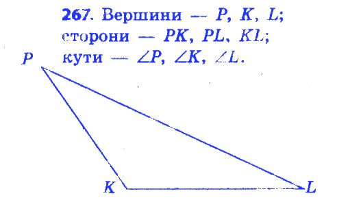 Вправа 267 геометрія 7 клас Істер 2015