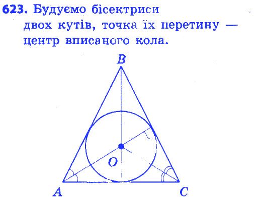 Вправа 623 геометрія 7 клас Істер 2015