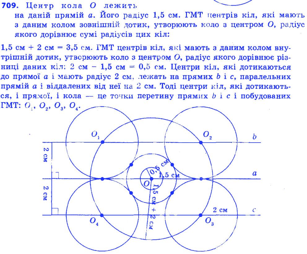 Вправа 709 геометрія 7 клас Істер 2015 - Екстра ГДЗ