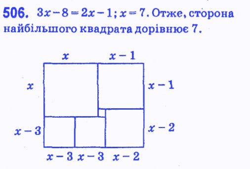 Вправа 506 геометрія 7 клас Мерзляк Полонський Якір 2015
