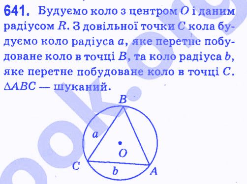 Вправа 641 геометрія 7 клас Мерзляк Полонський Якір 2015