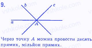 Вправа 9 геометрія 7 клас Бевз 2015