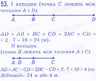 Вправа 53 геометрія 7 клас Бевз 2015